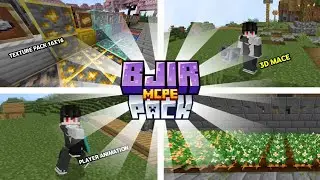 BJIR Pack V3 🌟|| Texture Pack 16x16 Simpel & Ringan Buat Survival✨ || Support MCPE 1.21+ 🔥