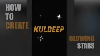 How To Crate Glowing Stars | Motion Graphics After Effects 
