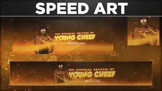 Full Rebrand for Young Cheef - SpeedArt by BTR Designs