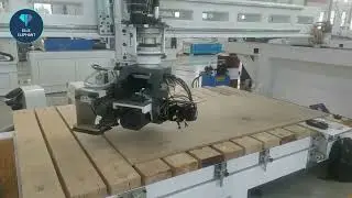 Blue Elephant 5+1 axis bridge cutting saw with Italy ESA controller, software and servo