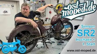 Simson SR2 | Er läuft, oder doch nicht ? 🤔 | ost-moped.de