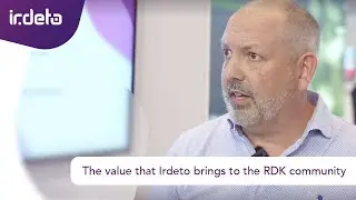 RDK President, Jason Briggs, on the value that Irdeto brings to the RDK community at IBC 2023