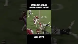 It's always ELECTRIC when the Chiefs vs Chargers faceoff ⚡️