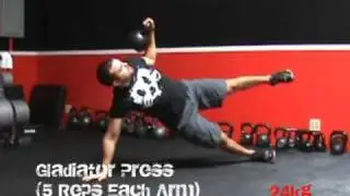 Kettlebell Strength Workout Circuit #2