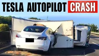 TESLA Model 3 Autopilot CRASH | EV News