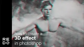 How to Create a 3D Effect?!! in #Photoshop Less than 2mins | Photoshop Tutorial