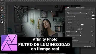 Filtro de Iluminación texturas en 3D Affinity Photo tutorial español  Lighting Affinity 3D bump Tool