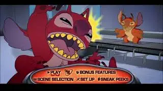 Leroy & Stitch (2006) - Dvd Menu Walkthrough