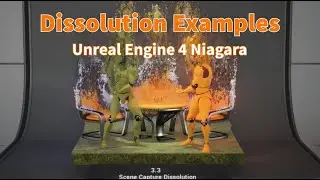 Unreal Engine 4 Niagara Dissolution Examples Documentation | Marketplace