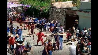 Copy of Good Friday parade to the mountain in Ajijic Jalisco, Mexico