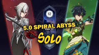 [SOLO ABYSS] C0 Arlecchino & C0 Kinich | Genshin Impact