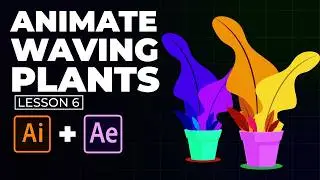 Animate waving Plants using Duik Angela | 2D Corporate Explainer Animation Course Lesson 6