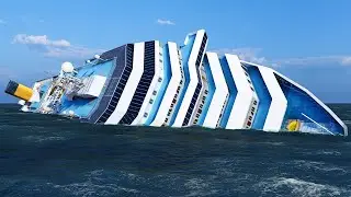 The wreck of the Costa Concordia