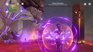 Genshin Impact: Primo Geovishap fight (AR50+)