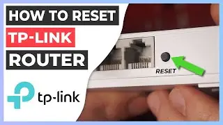 🔁 How to Reset TP-LINK router to factory settings