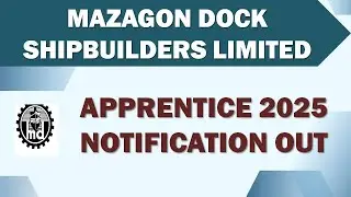 MDL Engineering Diploma, Graduate & General Apprentice Recruitment 2025 || Apply for 200 Posts