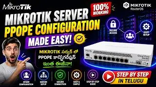 mikrotik pppoe configuration "Mastering MikroTik: Complete PPPoE Configuration Guide for Beginners"