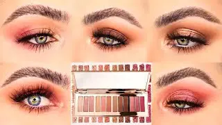 5 LOOKS 1 PALETTE | 5 EYE LOOKS WITH THE CHARLOTTE TILBURY PILLOW TALK INSTANT EYE PALETTE!