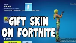 How to Gift Skin on Fortnite 2024?
