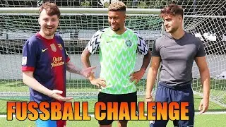 EPIC FOOTBALL CHALLENGE vs. ELI & SIDNEY ⚽ | ViscaBarca