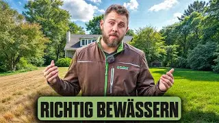 Rasen richtig bewässern: Wissen in 5 Minuten