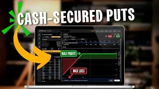 Selling Cash Secured Puts on ThinkorSwim Web | TOS Web Tutorial