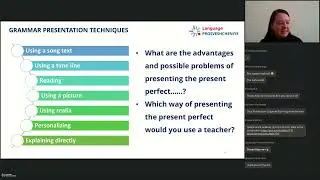 Запись вебинара - New ideas to discover English grammar