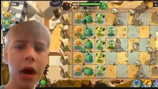 Зомбосс ВЕРНУЛСЯ!!!! Мы Попали В ДРЕВНИЙ ЕГИПЕТ!!!! Plants Vs Zombies 2 #1 #нашютуб #нетвпн