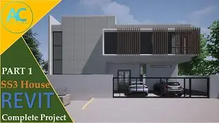 SS3 House | Part 1 | Complete Step by Step | Revit Project Tutorial