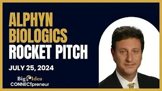Alphyn Biologics, Inc. - The Big Idea CONNECTpreneur Networking and Pitch Extravaganza