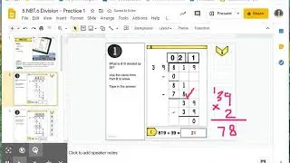 Long Division Practice