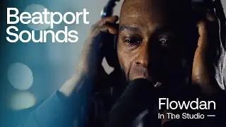 Flowdan freestyling new ‘Rumble’ inspired verses in the studio