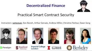 DeFi Lecture 12: Practical Smart Contract Security