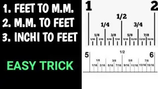How To Convert Feet to Milimeter And Milimeter To Feet #PulTechTuts