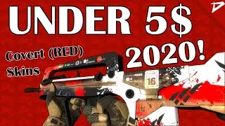 csgo CHEAPEST Covert skins 2020 | (Best Red Skins)
