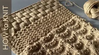 Тайны Вязания: Три Узора, Один Кардиган! 🧶✨ | The Secrets of Knitting: Three Patterns, One Cardigan