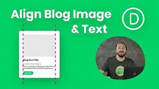 How To Align The Divi Blog Module Image With The Title And Details