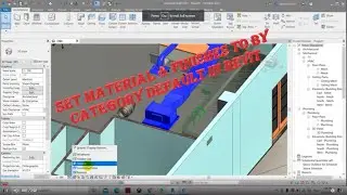 Set Material & Finishes to By Category Default in Revit