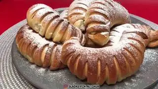 РОГАЛИКИ С ПОВИДЛОМ! Очень простой рецепт 👍