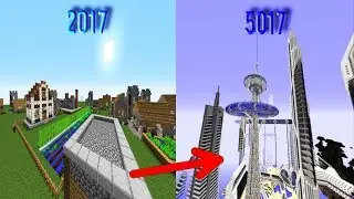 ЧТО БУДЕТ С ДЕРЕВНЕЙ ЧЕРЕЗ 100000 ЛЕТ? НУБ НАШЁЛ МАШИНА ВРЕМЕНИ В МАЙНКРАФТ ТРОЛЛИНГ | ЭВОЛЮЦИЯ