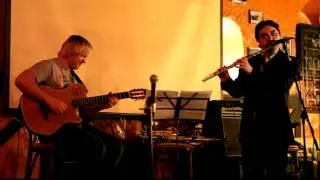 Sasha Rodovsky, Anton Kotikov - Funky improvisation (Guitar, Flute Beat Box)