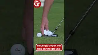 Never set your iron flat on the ground, here's why! 