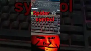 Spider 🕷️ symbol in Ms word short cut key #reels #trending #youtubeshorts #viral #views