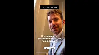 RESULTADO DE UMA CIRURGIA PARA REPARO DE UMA HÉRNIA GIGANTE