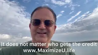 Achieve the desired outcome, irrespective of who gets the credit