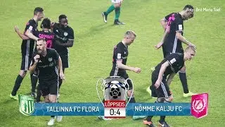 29. voor 2017: Tallinna FC Flora - Nõmme Kalju FC  0:4 (0:1)