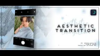 AESTHETIC TRANSITION on alight motion | tutorial 