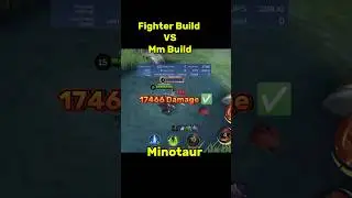 Minotaur Fighters build Vs Mm Build Tutorial Mobile legends #ml2b #mlbb #tutorial #minotaur