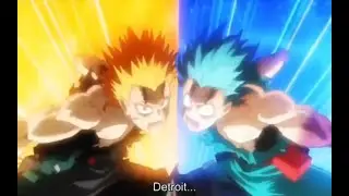 Midoriya and Bakugou VS Nine [AMV] My Hero Academia