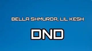 BELLA SHMURDA - DND (LYRICS) FT  LIL KESH